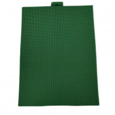 Канва для вышивания Однотонная Пластиковая 14ct Китай Зеленая трава Зеленый 28*21см (по 1 шт)