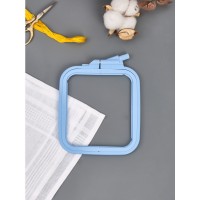 Пяльцы Рамка с Винтом Nurge Hobby №1 170-11-blue, 9,5*11 см., Пластик