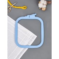 Пяльцы Рамка с Винтом Nurge Hobby №2 170-12-blue, 14,5*16,5 см., Пластик