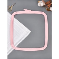 Пяльцы Рамка с Винтом Nurge Hobby №4 170-14-pink, 25*28 см., Пластик
