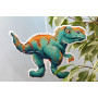 Набор для вышивания Крестиком Жар-Птица Р-271 "Динозавры. Тираннозавр" 10х13 см.