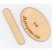 Подставка под Оберег на пластиковой канве МП Студия Р-150 "Материнство" РА-001, 8*5; 8 см.