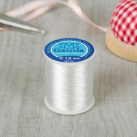 Мононить Гамма (Gamma) MF-04, Нейлон 100%, 0,12 мм., 250,00 м., Белый