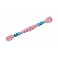 Нитки Мулине Хлопок Гамма (Gamma) 0201, 8 м. (по 1 шт)