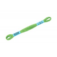 Нитки Мулине Хлопок Гамма (Gamma) 0209, 8 м. (по 1 шт)