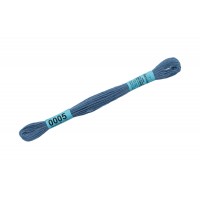 Нитки Мулине Хлопок Гамма (Gamma) 0005, 8 м. (по 1 шт)