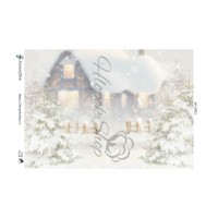 Канва для вышивания С рисунком Дизайнерская Аида 16ct ХлопокШоп АР-0093 35*48см (по 1 шт)
