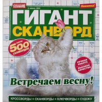 Журнал кроссвордов Гигант-сканворд №2 2022 г.