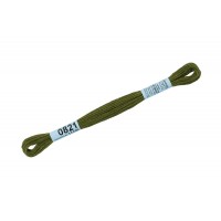 Нитки Мулине Хлопок Гамма (Gamma) 0821, 8 м. (по 1 шт)
