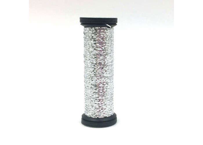Нитки Мулине Металлизированные Kreinik Blending Filament B01-0001HL/50, 50 м. (по 1 шт)