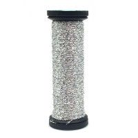Нитки Мулине Металлизированные Kreinik Blending Filament B01-0001/50, 50 м. (по 1 шт)