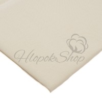 Канва для вышивания Однотонная Равномерка Monika 11 28ct Ubelhor 27215 Светло-бежевая 50*35см (Метражом)