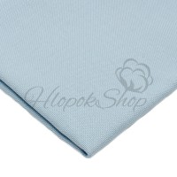 Канва для вышивания Однотонная Равномерка Monika 11 28ct Ubelhor 27080 Светло-голубая 50*35см (Метражом)