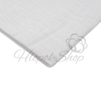 Канва для вышивания Однотонная Равномерка Eva (Ева) 28ct Ubelhor 4010 Белая 50*45см (Метражом)