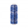 Нитки для вышивания Гамма (Gamma) M120/2, вискоза 100%, 365 м., Set 7 синие