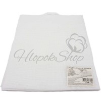 Канва для вышивания Однотонная Пластиковая 14ct Гамма (Gamma) KPLA-14 Белая 28*21см (по 1 шт)