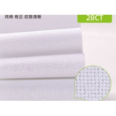 Канва для вышивания Однотонная Равномерка 28ct Китай F009-1 50*73см