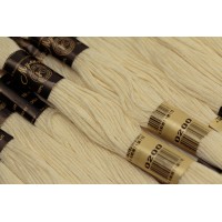 Нитки Мулине Хлопок ПНК им. Кирова 0200, 8 м. (по 1 шт)