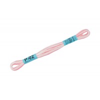 Нитки Мулине Меланж Гамма (Gamma)  P-02 бл.розовый-бл.желтый, 8 м. (по 1 шт)