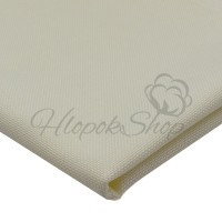 Канва для вышивания Однотонная Равномерка Maria (Мария) 20ct Ubelhor 7305 Молочная 50*45см (Метражом)