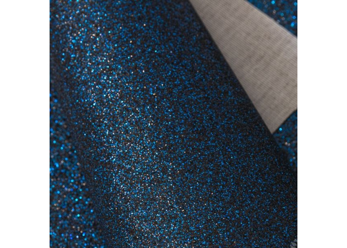 Кожзам с глиттером Китай SF-5834, темно-синий №40 21*29,7см S0,8мм (по 1 шт)