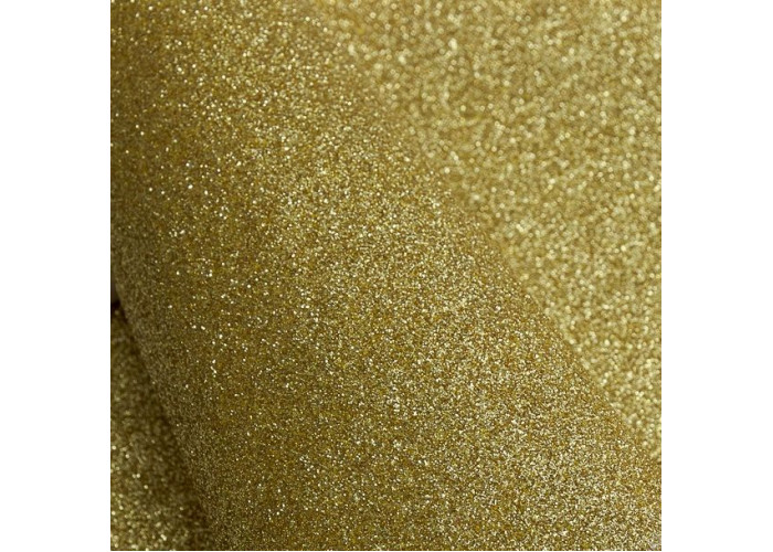 Фетр с блестками Китай SF-1954, светлое золото №003 20*30см S2мм (по 1 шт)