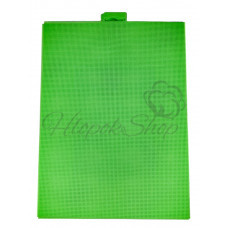 Канва для вышивания Однотонная Пластиковая 14ct Китай Зелёный (брак) Зелёный 28*21см (по 1 шт)