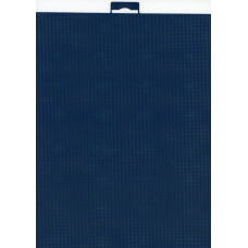 Канва для вышивания Однотонная Пластиковая 14ct М.П. Студия К-053 Синяя 28*21см (по 1 шт)