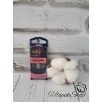 Иглы для Вышивки Ручные Hemline №3-9 280G.39, Ушко Золотое Удлиненное, 16 шт.