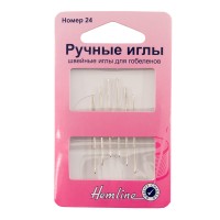 Иглы для Вышивания Гобеленов Ручные Hemline №24 203.24, Ушко Удлиненное, 6 шт.
