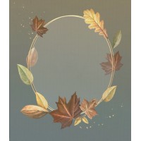 Канва для вышивания С рисунком Дизайнерская Аида 14ct ТМ Наследие ЦК14-039 26*30см (по 1 шт)