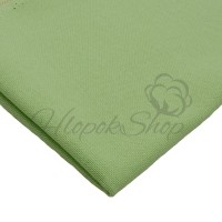 Канва для вышивания Однотонная Равномерка Linda Schulertuch 27ct Zweigart 1235/6122 Лайм 49*34см (Метражом)