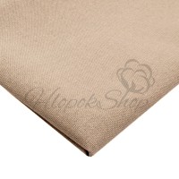 Канва для вышивания Однотонная Равномерка Linda Schulertuch 27ct Zweigart 1235/779 Серо-коричневая 49*34см (Метражом)