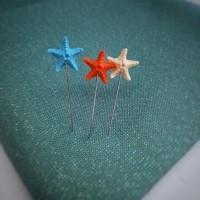 Игла Счетная Ручная работа Морские звёзды, 5 см. (по 1 шт)