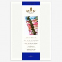 Карта цветов DMC Мулине (500 цветов) W100B